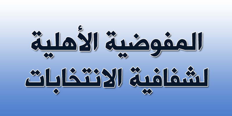 تشكيل المفوضية الأهلية لشفافية الانتخابات التكميلية