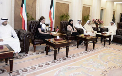 وفد جمعية الشفافية يلتقي برئيس مجلس الأمة