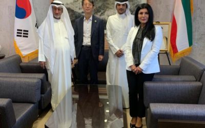 جمعية الشفافية الكويتية تلتقي بسفير  كوريا الجنوبية 🇰🇷🇰🇼لدي الكويت د. هونغ يونج كي و ذلك بغرض استضافة التجربة الكورية في ” حوكمة القطاع العام ” .