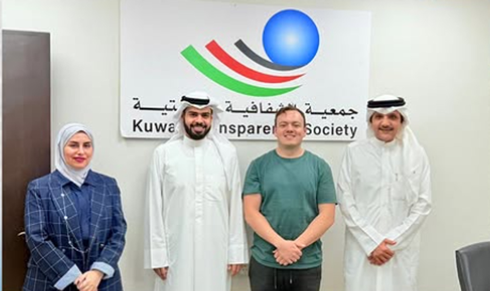 الشفافية تستقبل جوزيف مور من منظمة الشفافية البريطانية