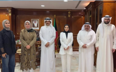 معالي وزيرة الشؤون الاجتماعية تلتقي مجلس ادارة جمعية الشفافية الكويتية